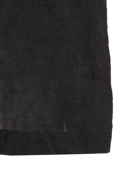 INK DYED LAWN LONG TRENCH COAT