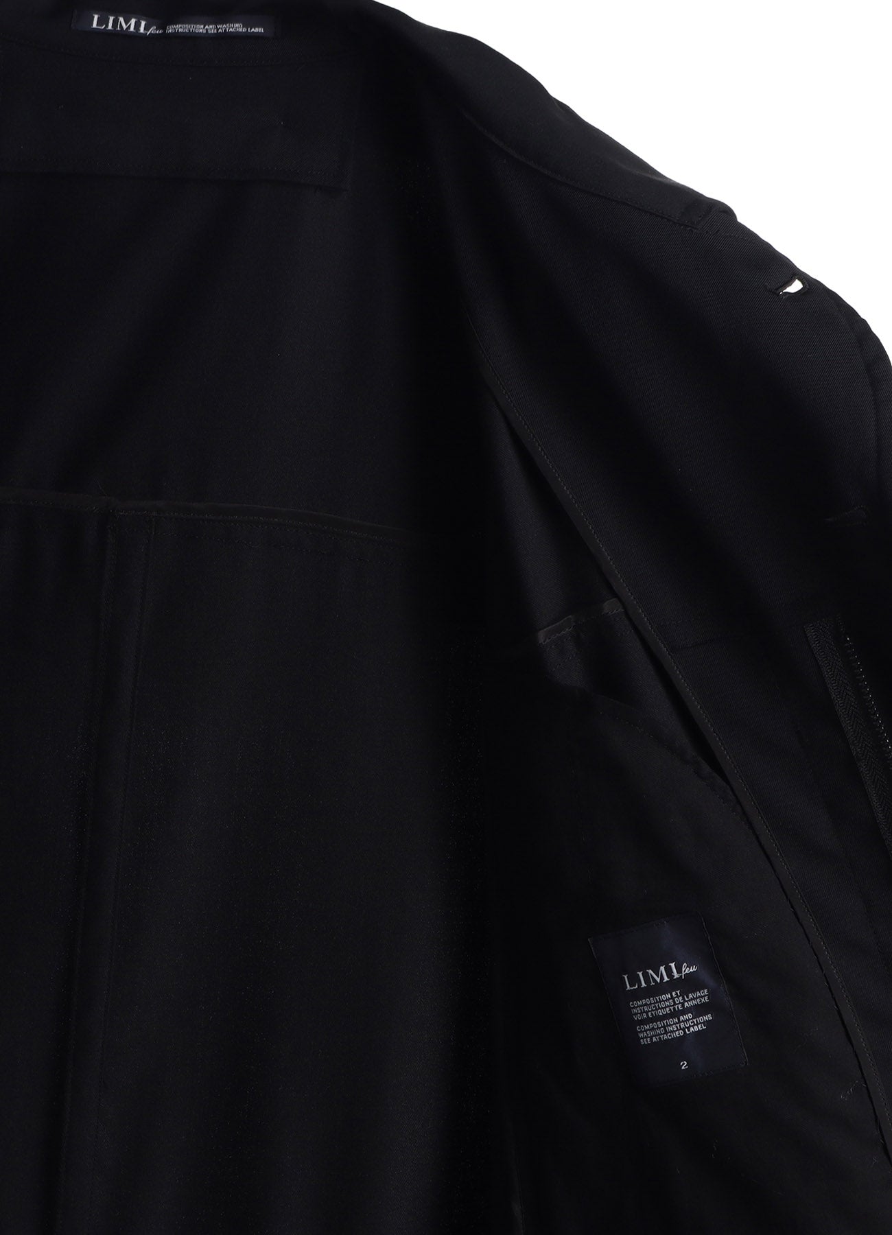 W/GABARDINE HOODED COAT