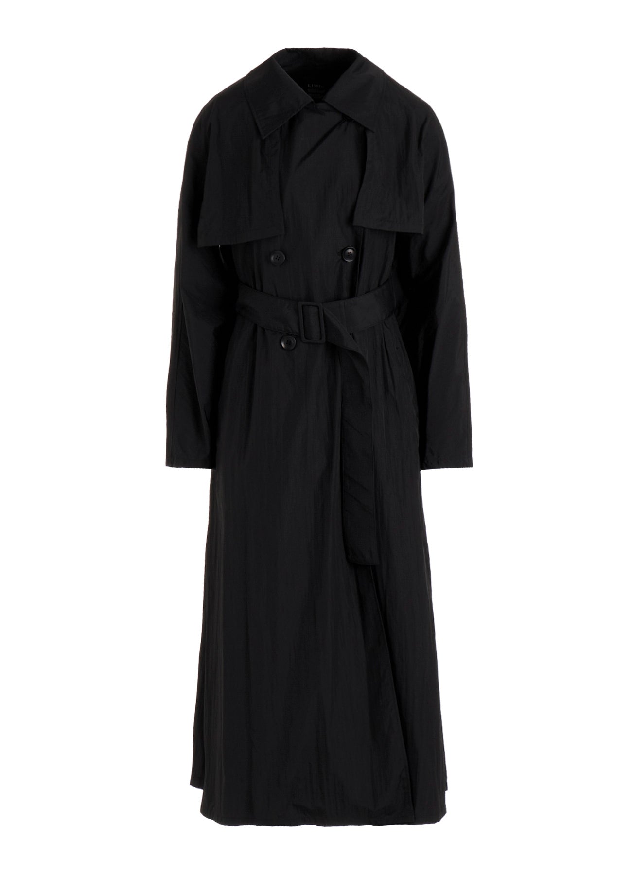NYLON TAFFETA LONG TRENCH COAT