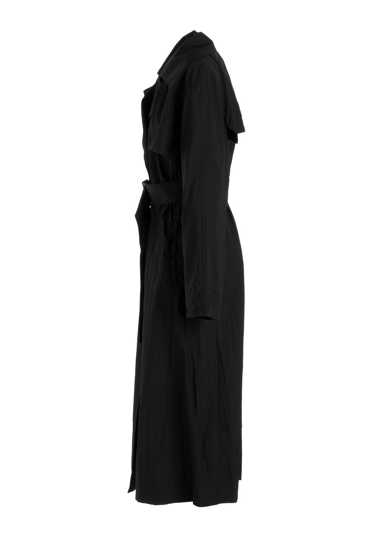 NYLON TAFFETA LONG TRENCH COAT