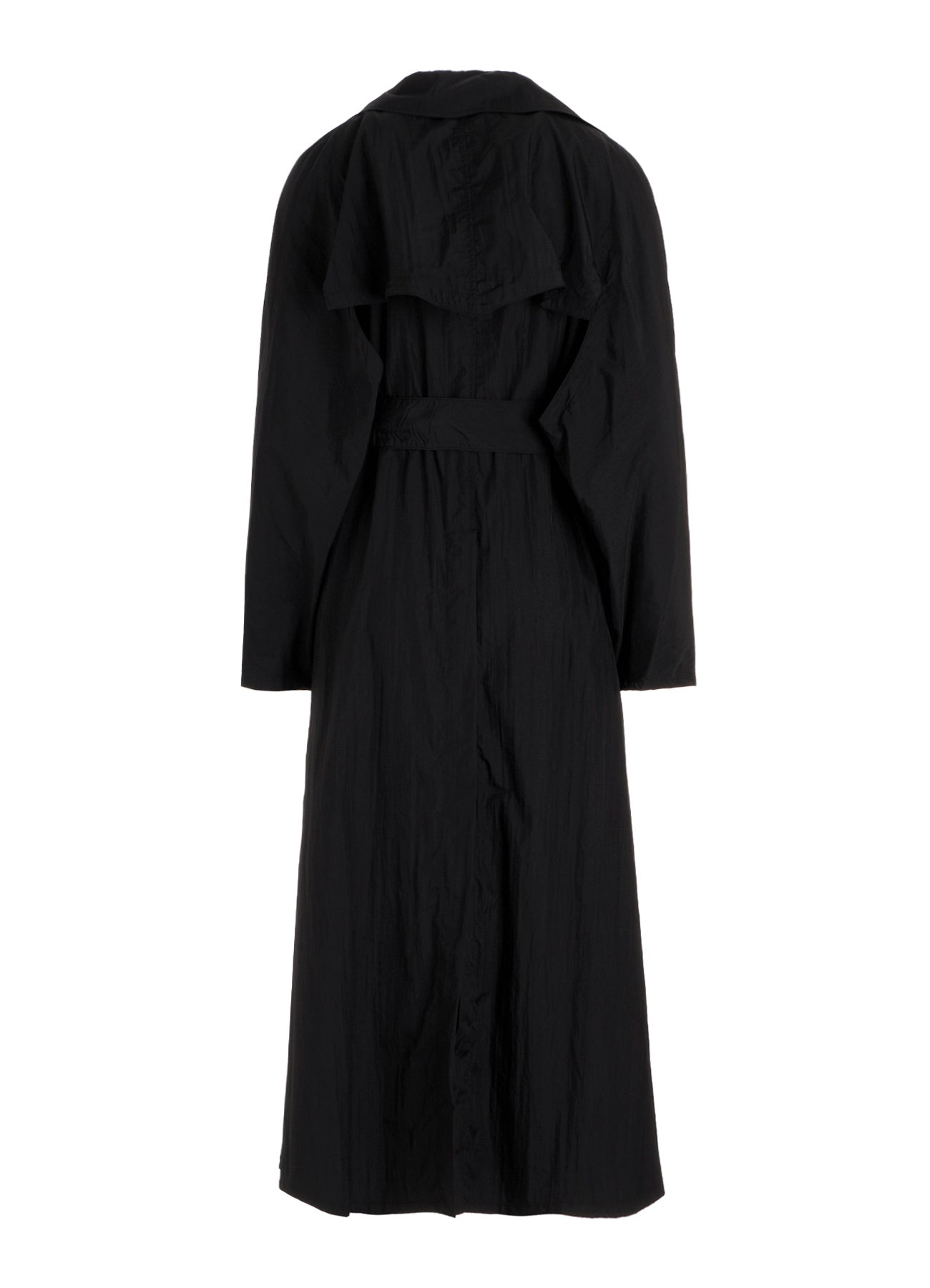 NYLON TAFFETA LONG TRENCH COAT