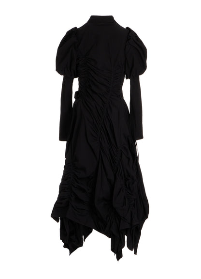 TYPEWRITER  GATHER DRESS