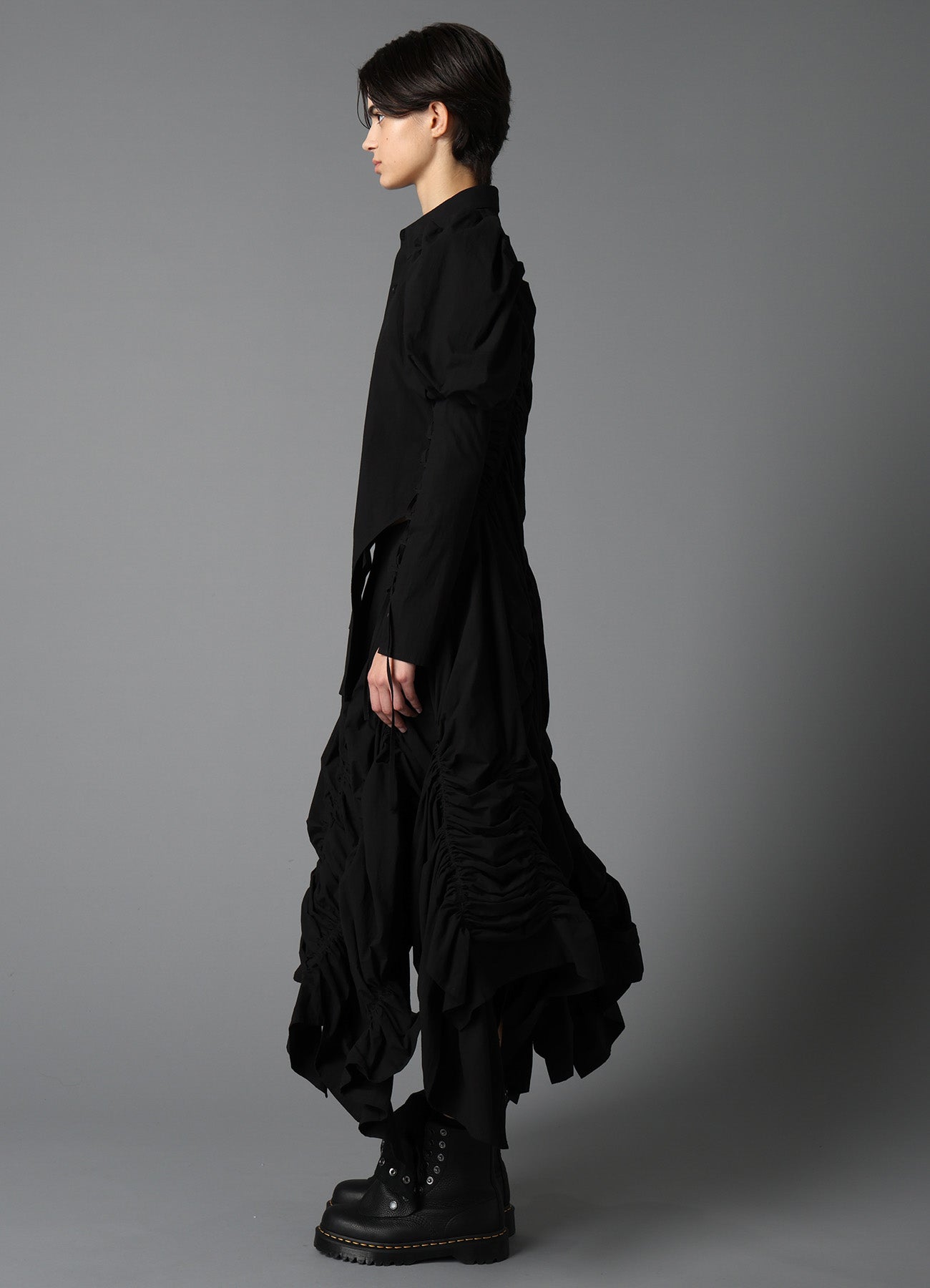 TYPEWRITER  GATHER DRESS