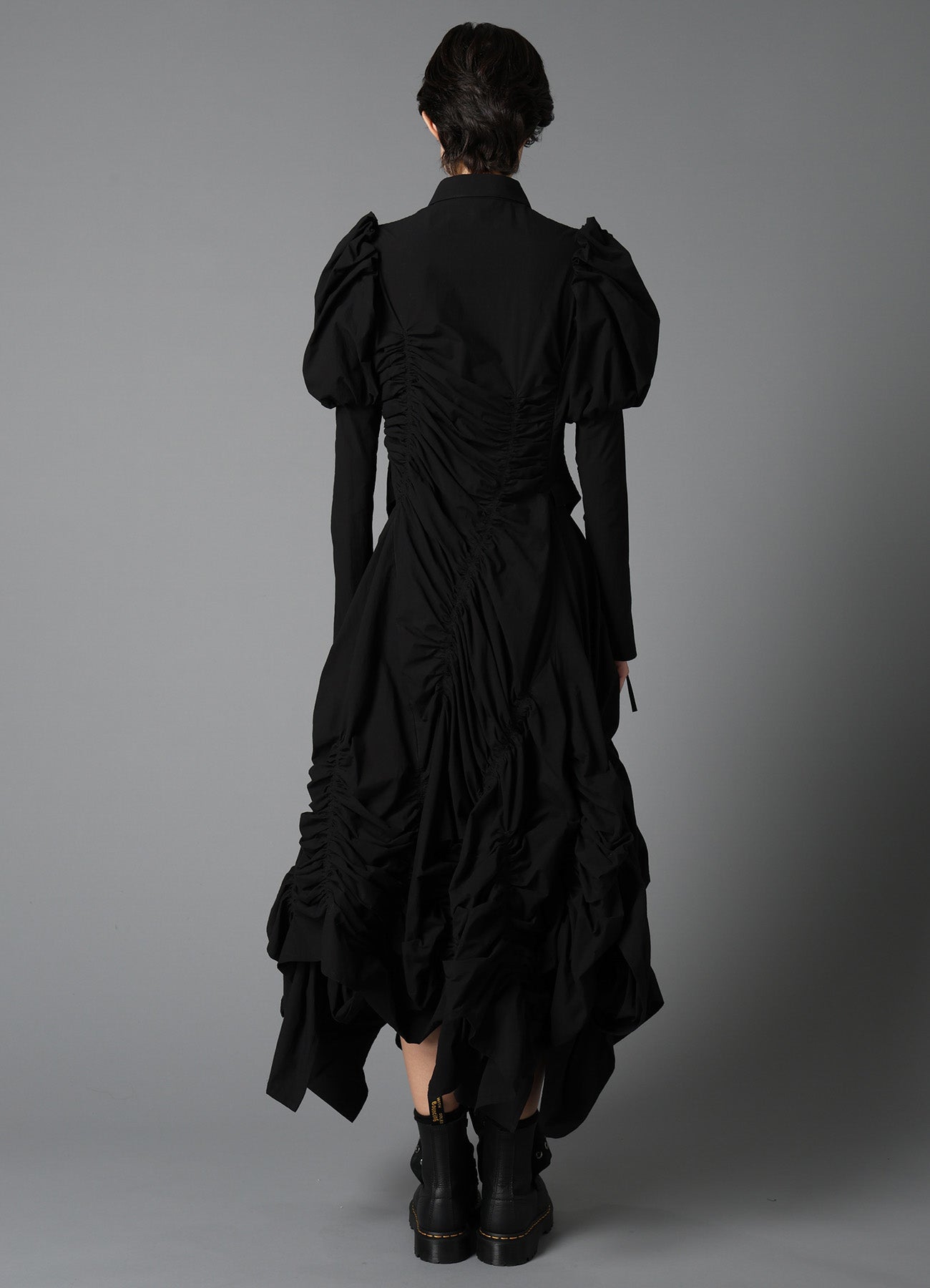 TYPEWRITER  GATHER DRESS