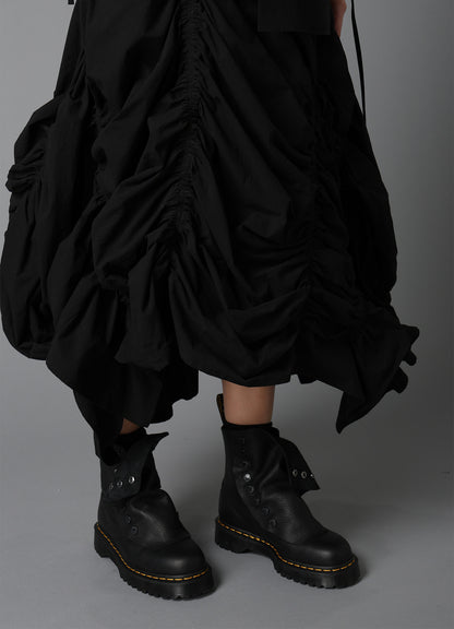 TYPEWRITER  GATHER DRESS