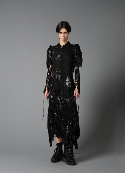 GALAXY PT GATHER DRESS