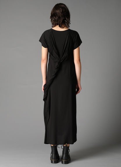 RY/ WRINKLED LAWN TWISTED DRESS A