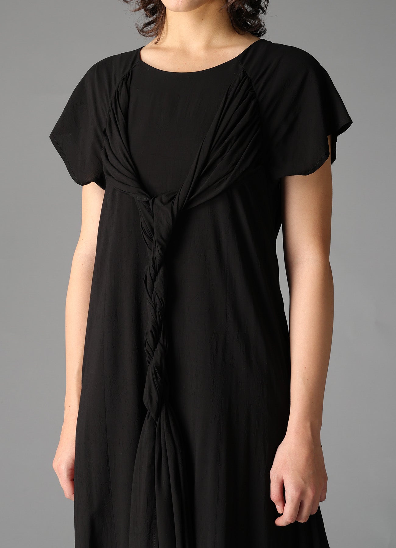 RY/ WRINKLED LAWN TWISTED DRESS A