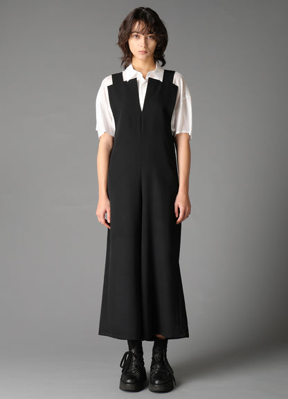 W/GABARDINE 2WAY DRESS