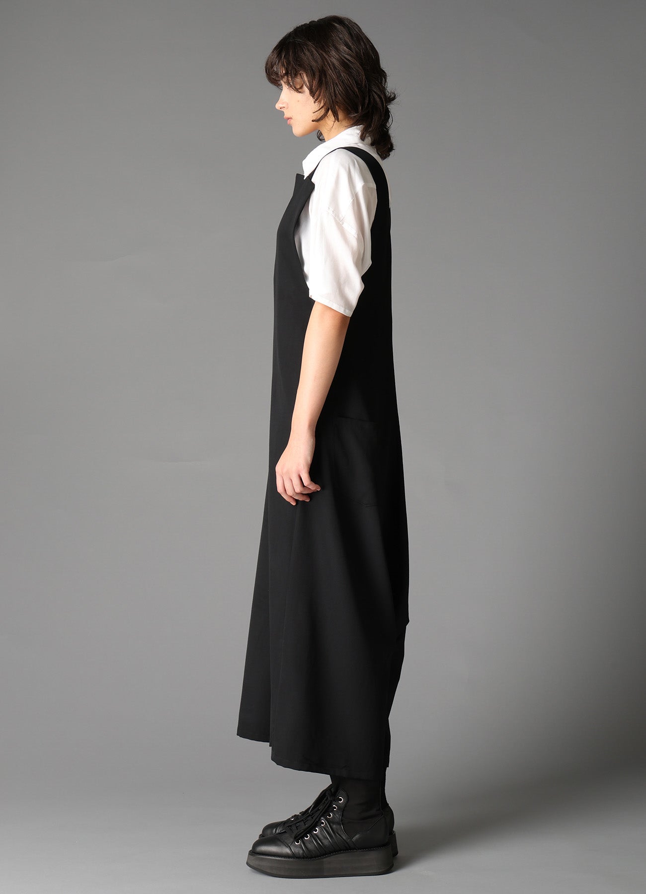 W/GABARDINE 2WAY DRESS