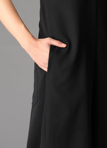 W/GABARDINE 2WAY DRESS