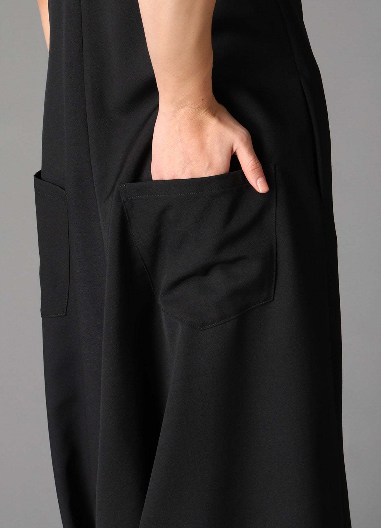 W/GABARDINE 2WAY DRESS