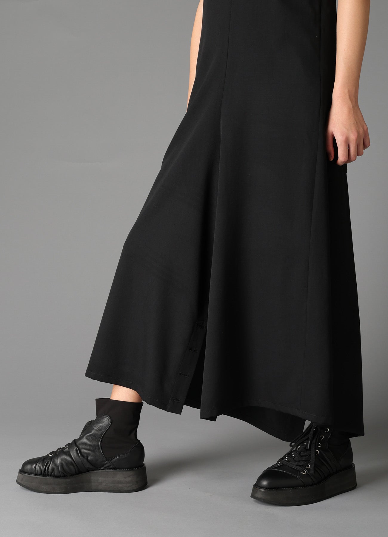 W/GABARDINE 2WAY DRESS