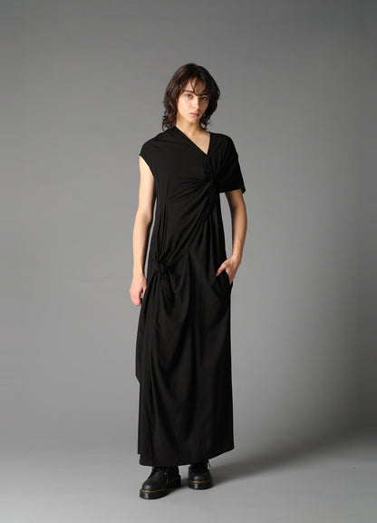 RY/ WRINKLED TWISTED DRES
