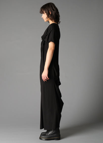 RY/ WRINKLED TWISTED DRES