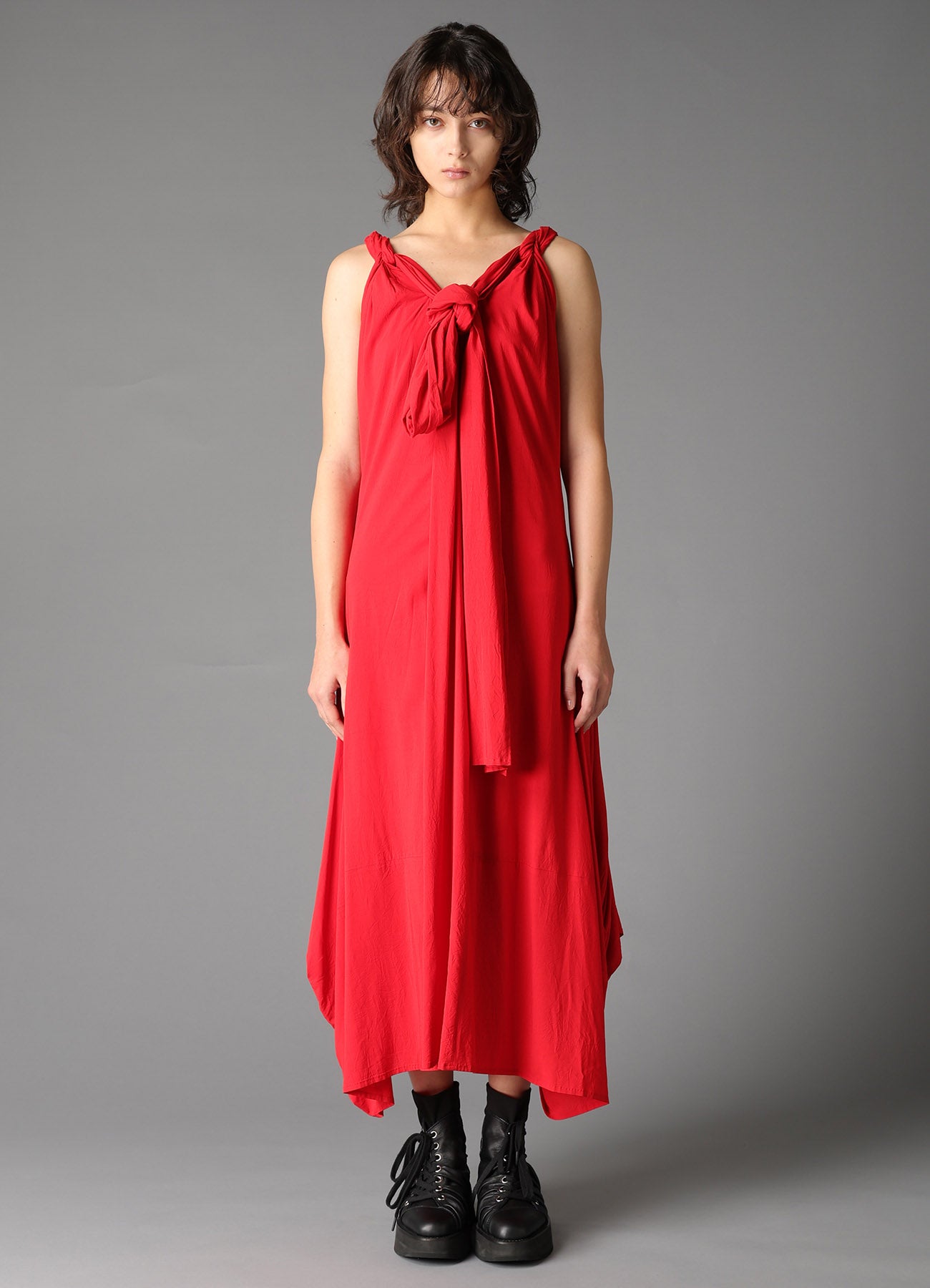 RY/ WRINKLED TWISTED DRES