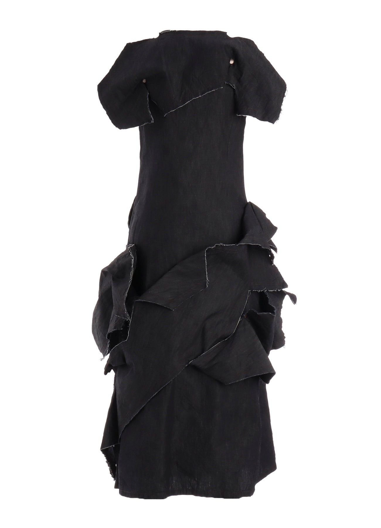 8oz DENIM DESIGNED PANEL DRESS A