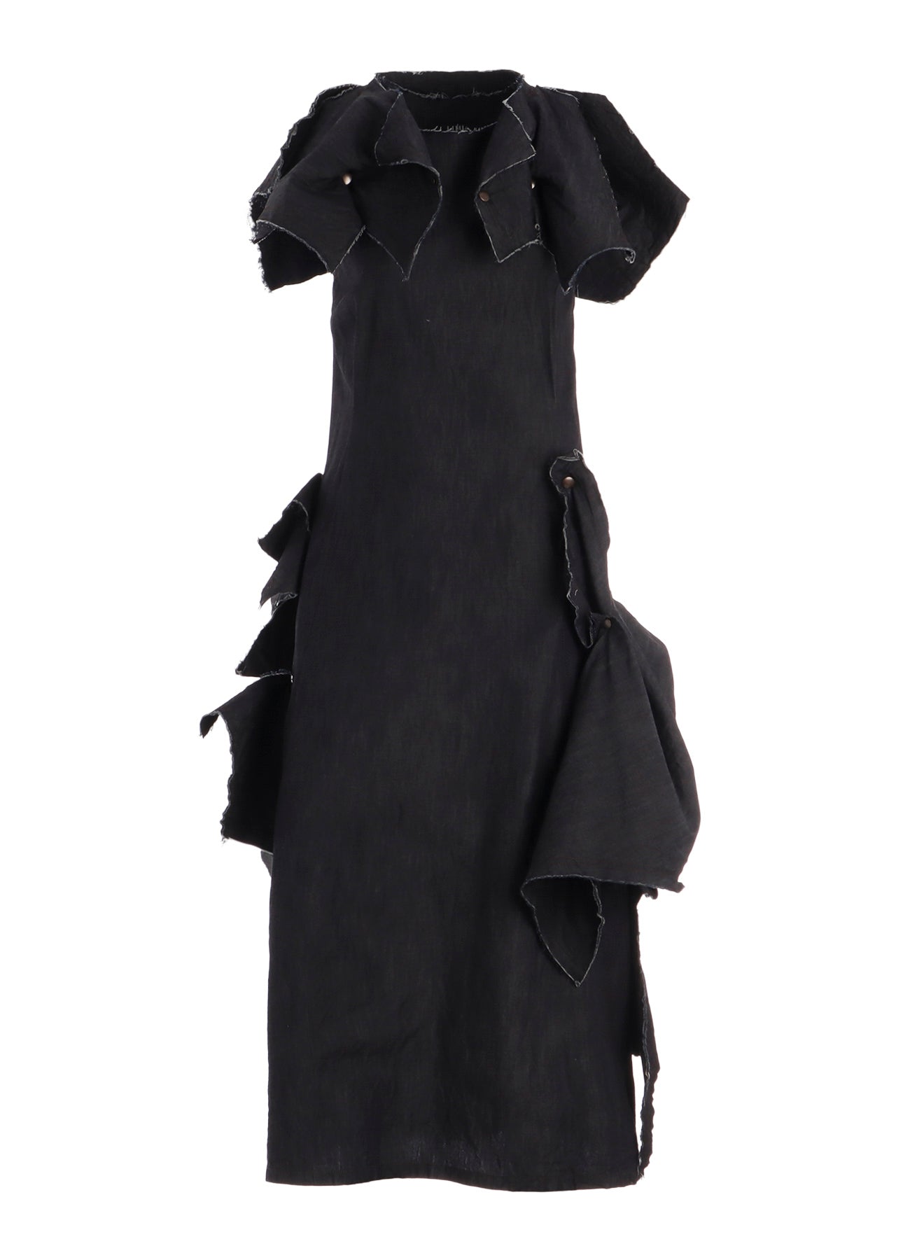 8oz DENIM DESIGNED PANEL DRESS A