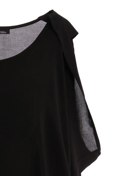 RAYON LAWN SLEEVELESS TUCK DRESS