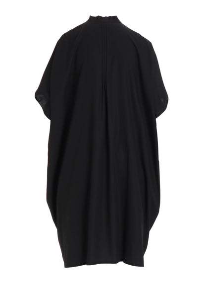 CELLULOSE / COTTON BROAD PINTUCK DRESS