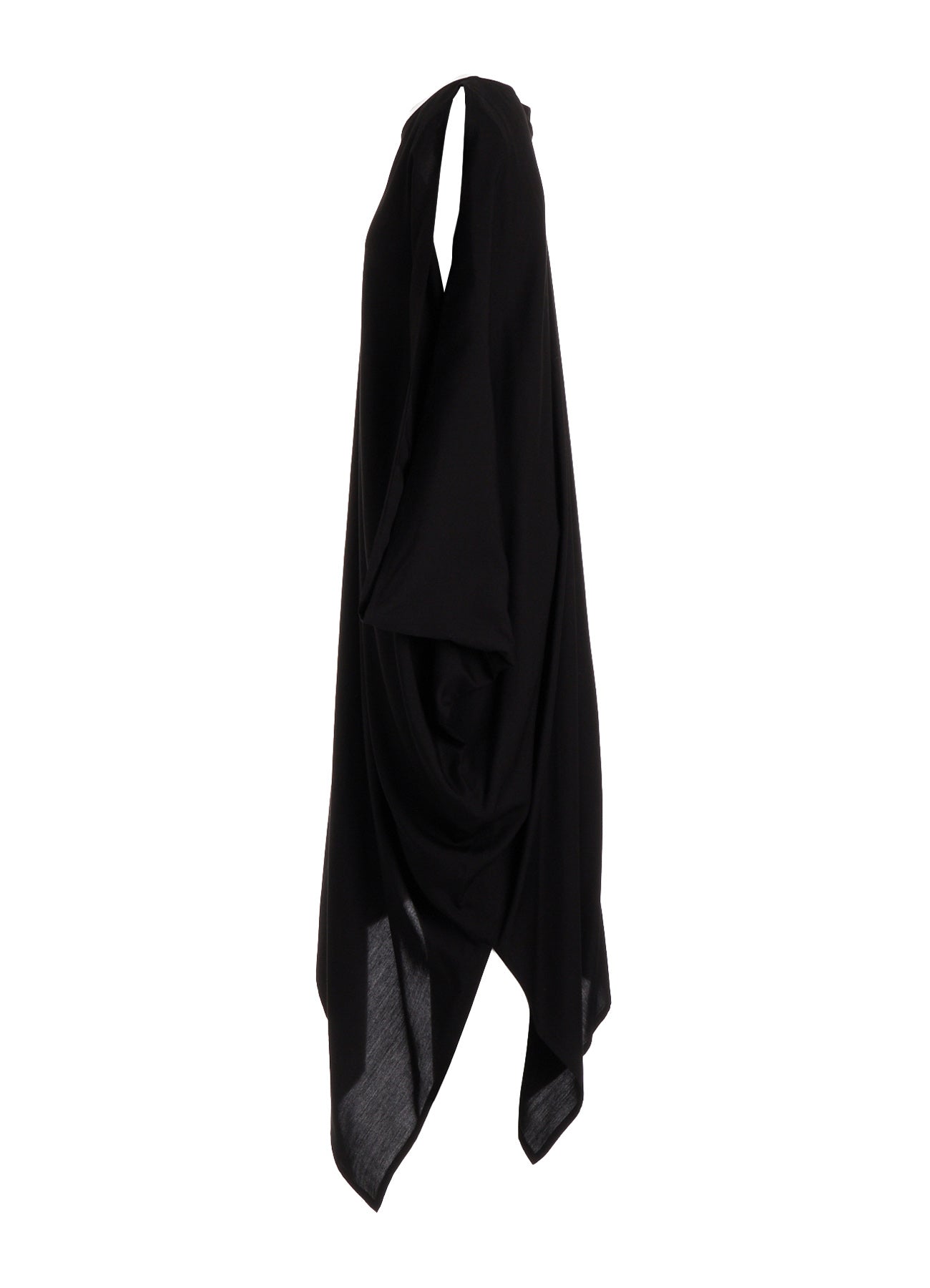 CELLULOSE DRAPE LONG DRESS