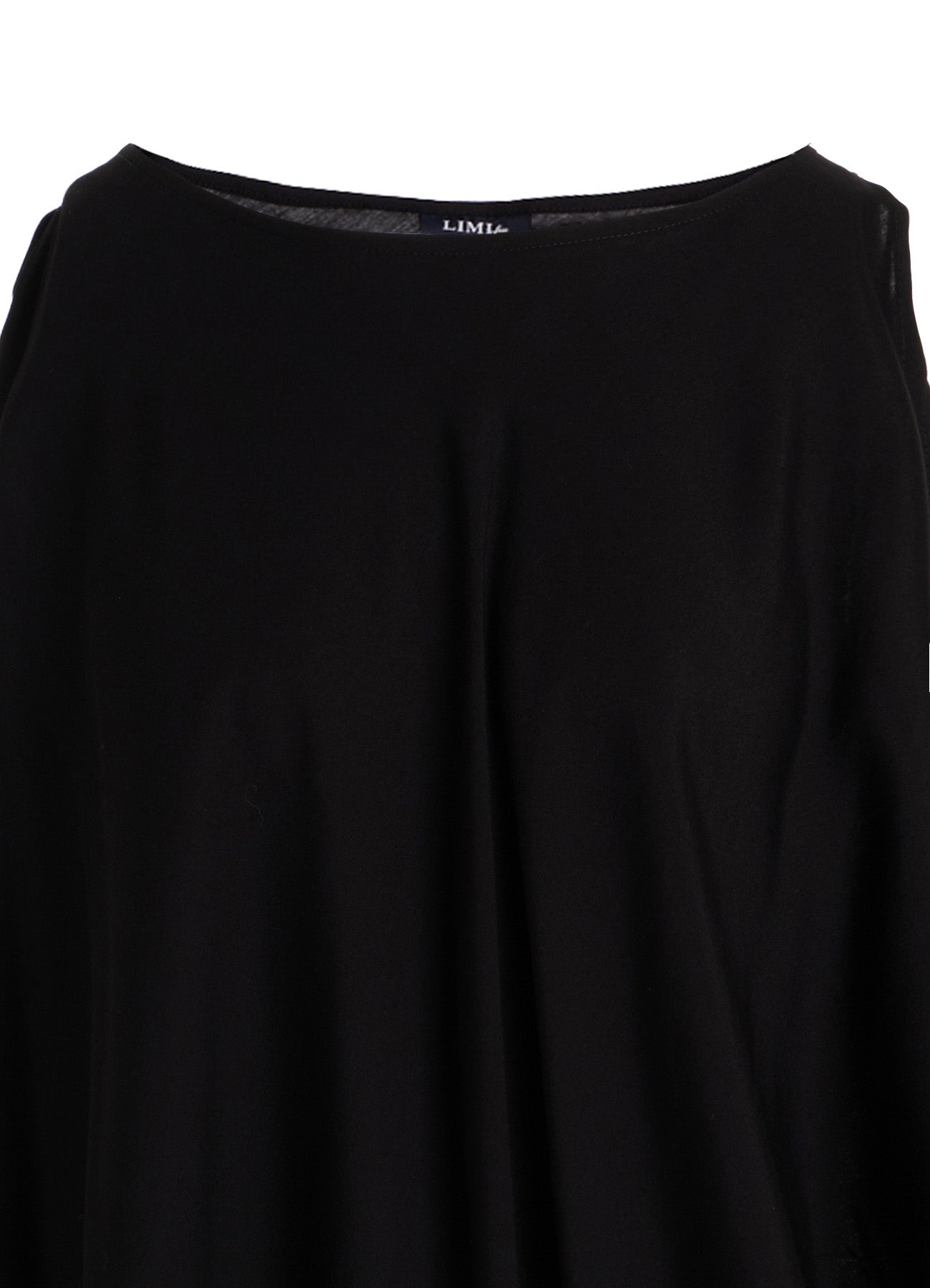 CELLULOSE DRAPE LONG DRESS