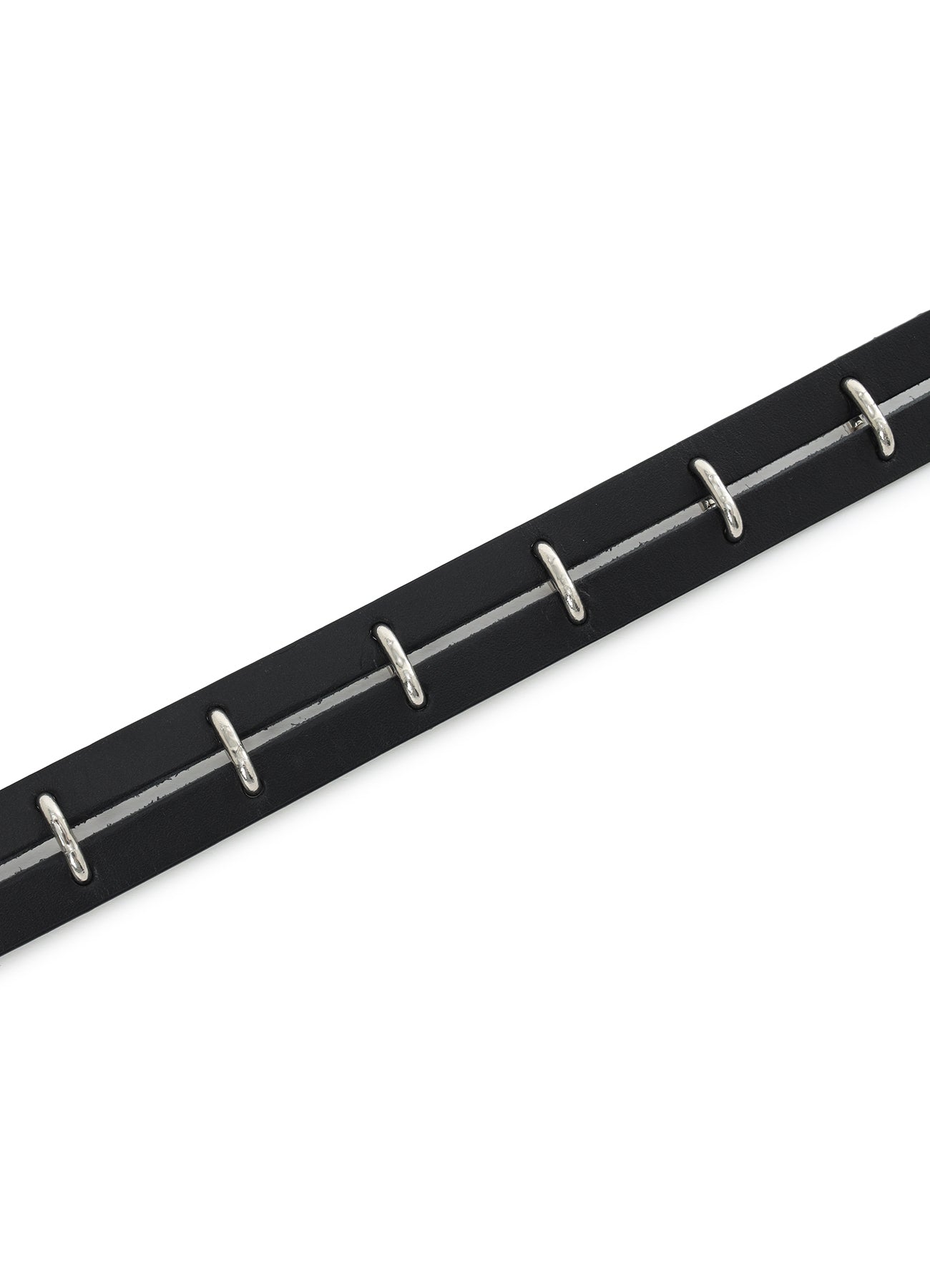 DRY  LEATHER  CENTER-CUT BELT