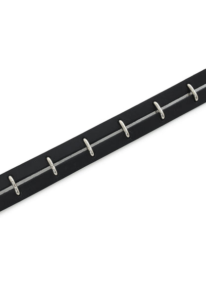 DRY  LEATHER  CENTER-CUT BELT