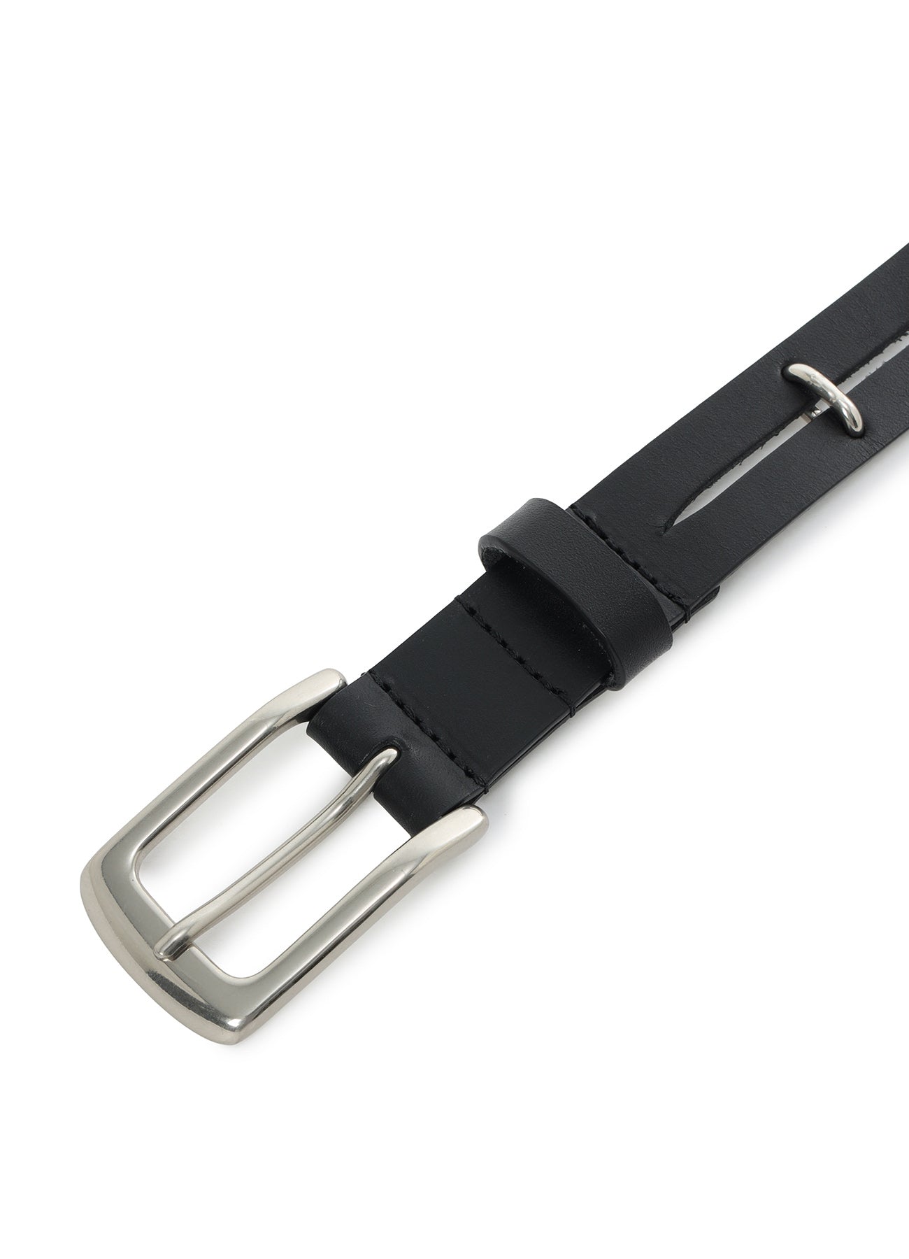 DRY LEATHER CENTER-CUT BELT – THE SHOP YOHJI YAMAMOTO