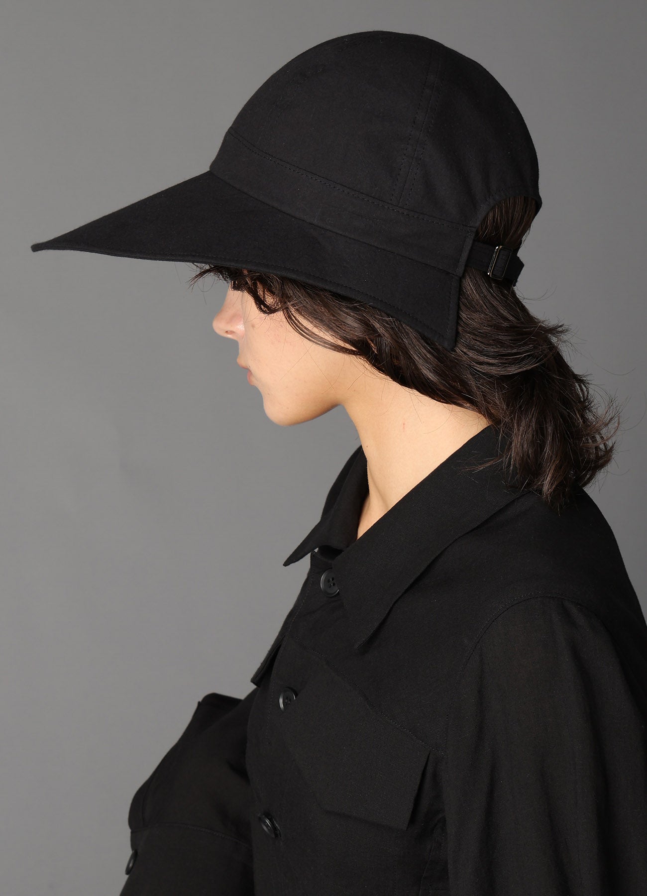 C/ HEMP TYPEWRITER  SUN VISOR CAP