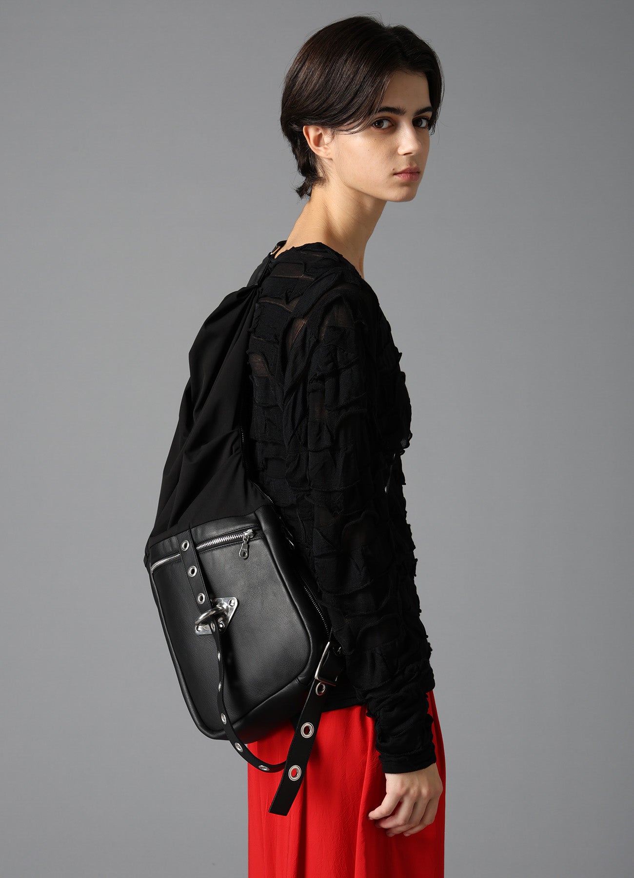 GLOVE LEATHER  SATURN BELT SHOULDER BAG