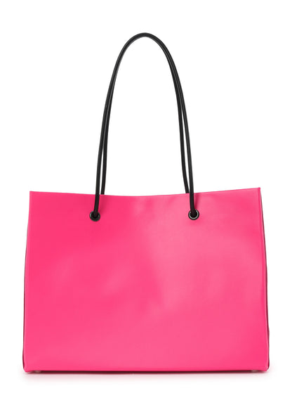ORIGINAL PINK LEATHER SHOPPING BAG A