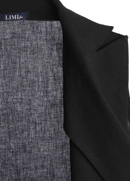 CELLULOSE/ LINEN LAWN WRAP JACKET