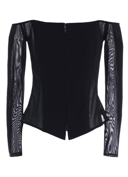 C/LI MUSLIN SLEEVED BUST