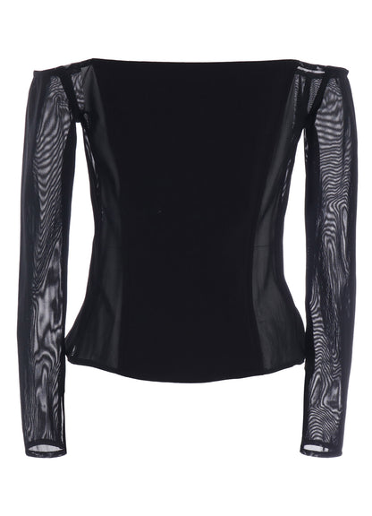 C/LI MUSLIN SLEEVED BUST