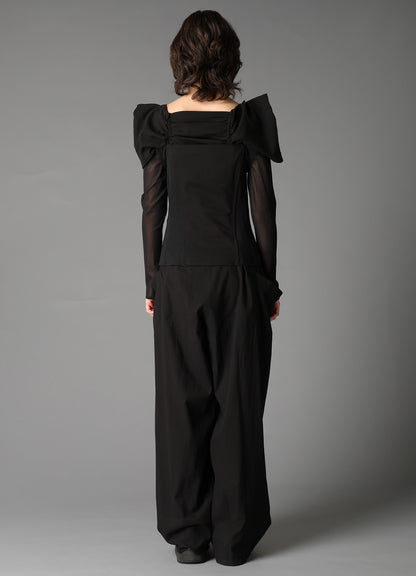 C/LI MUSLIN SLEEVED BUST