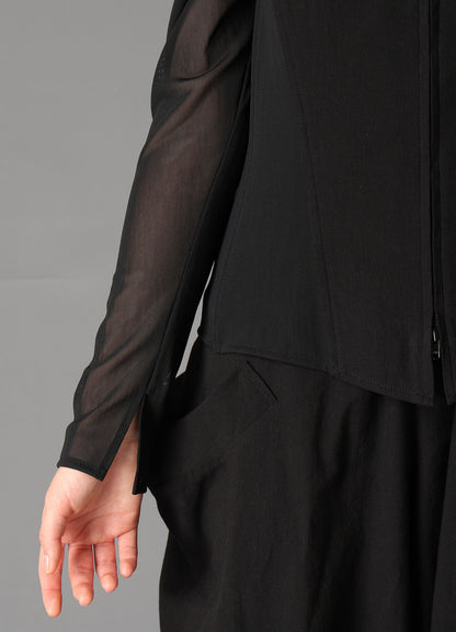 C/LI MUSLIN SLEEVED BUST