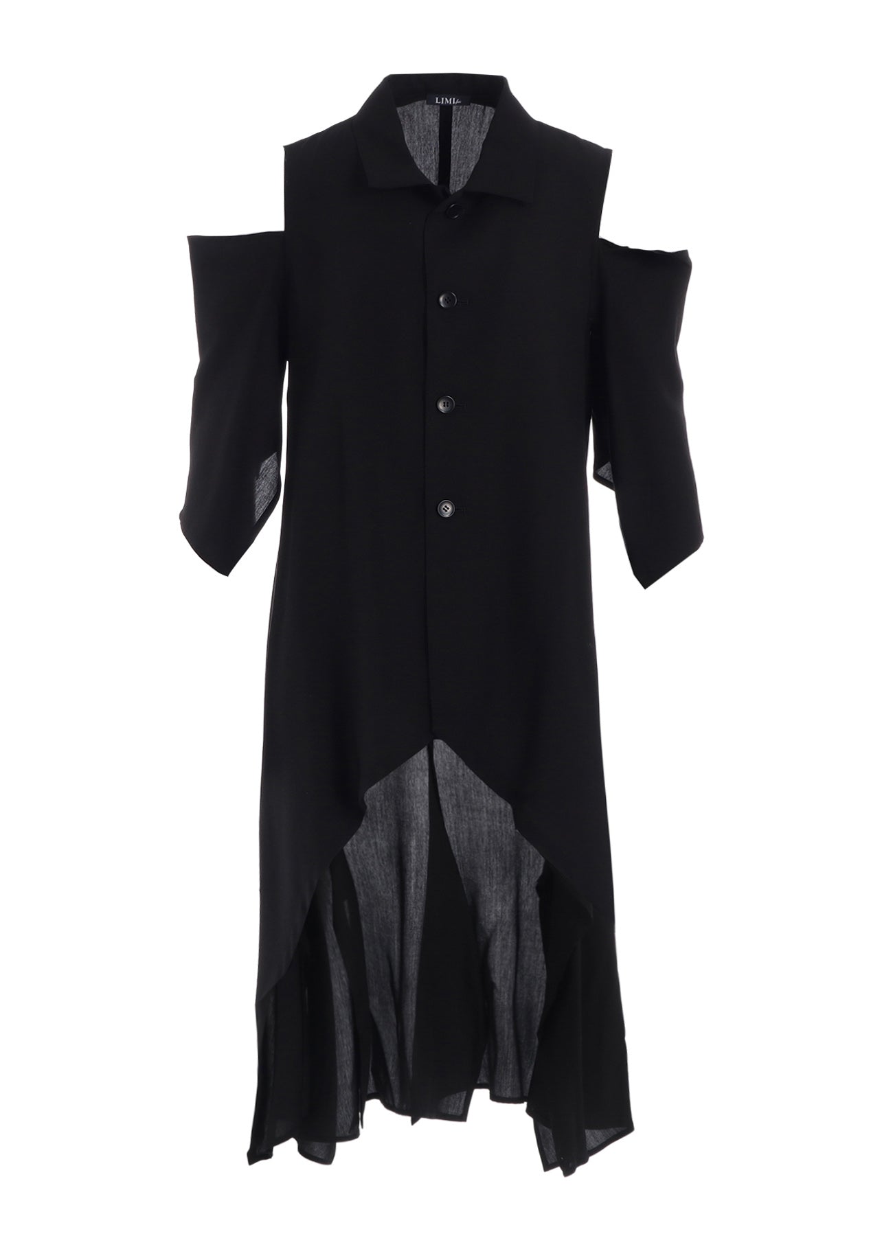 OPEN SHOULDER LONG JACKET