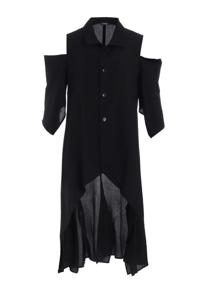 OPEN SHOULDER LONG JACKET