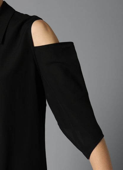 OPEN SHOULDER LONG JACKET