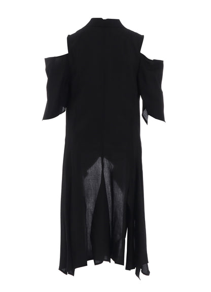 OPEN SHOULDER LONG JACKET