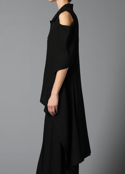 OPEN SHOULDER LONG JACKET