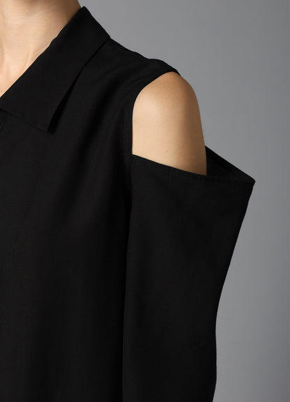 OPEN SHOULDER LONG JACKET