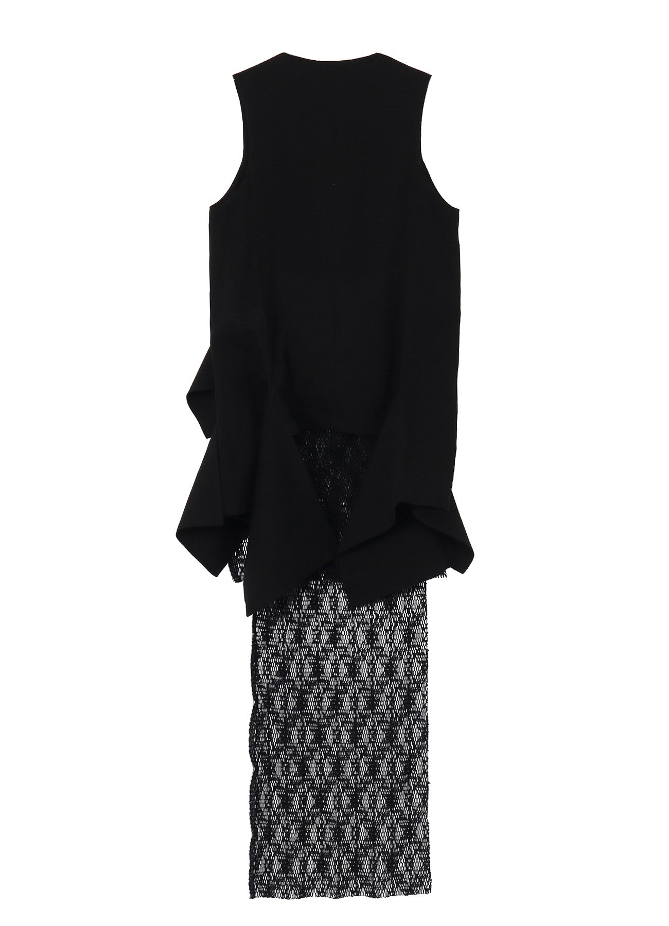 CELLULOSE/ LINEN LAWN SQUARE PANEL JACKET