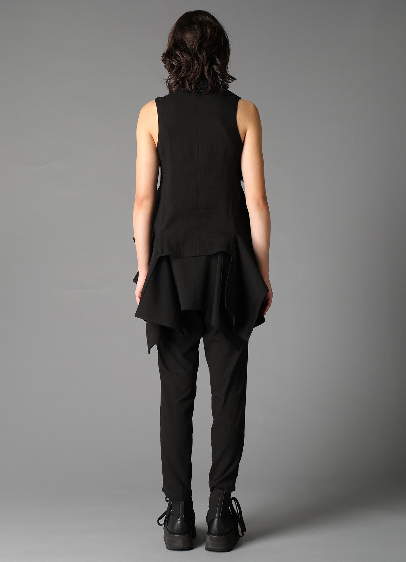 CELLULOSE/ LINEN LAWN SQUARE PANEL JACKET