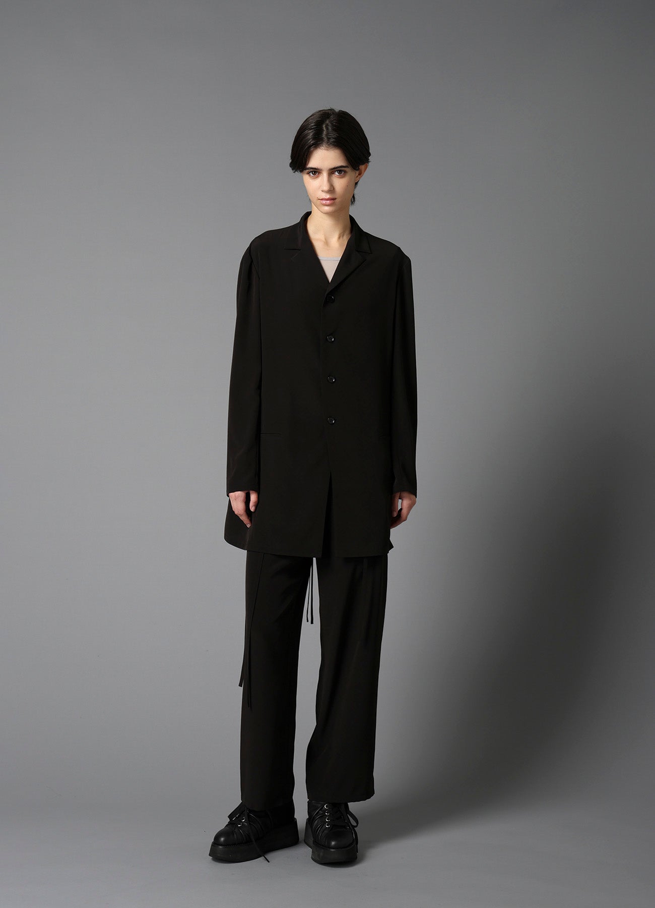 TRIACETATE DECIN STRINGS JACKET – THE SHOP YOHJI YAMAMOTO