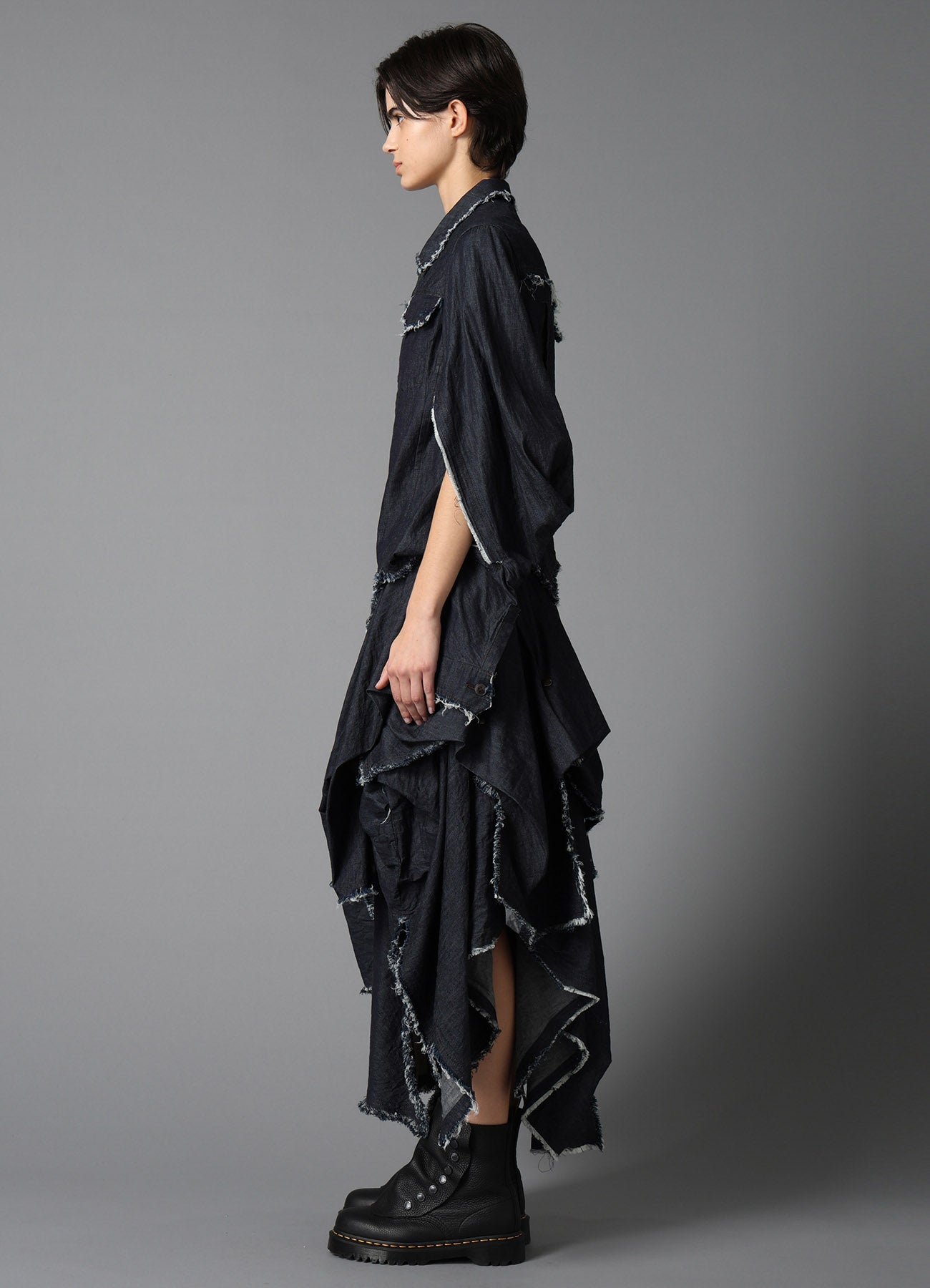 6oz DENIM DESIGNED SLEEVE JACKET B