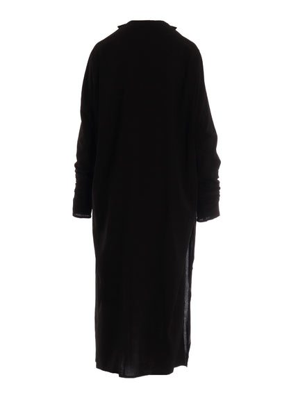 RY/ WRINKLED LAWN LONG CARDIGAN JKT
