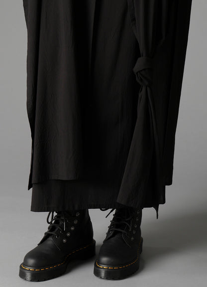 RY/ WRINKLED LAWN LONG CARDIGAN JKT