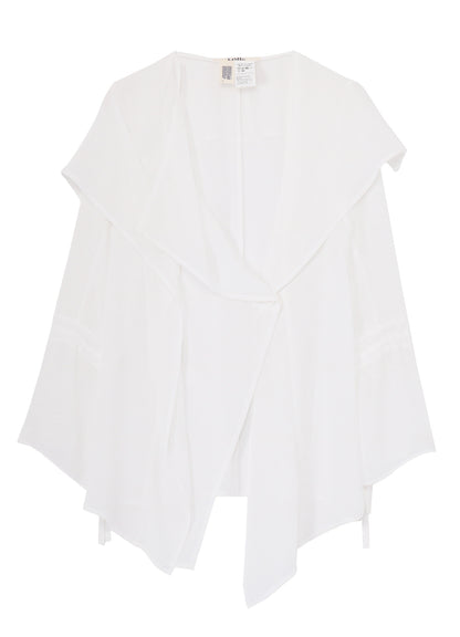 PE GEORGETTE DRAPE JACKET